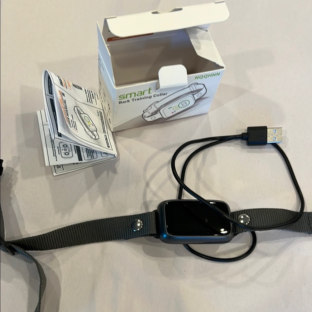 NINNADN Smart Bark Training Collar - Black